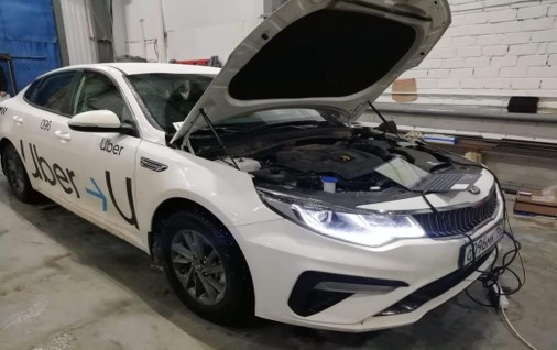 Kia Optima на пропане
