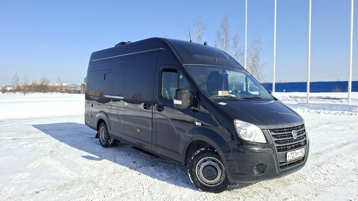 Автобус ВИП на базе ГАЗель Некст, А31R33, черный — изображение 2